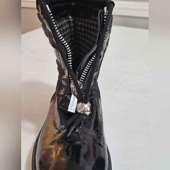Aquaatalla Black Patent Leather Boots - Picture 9 of 11